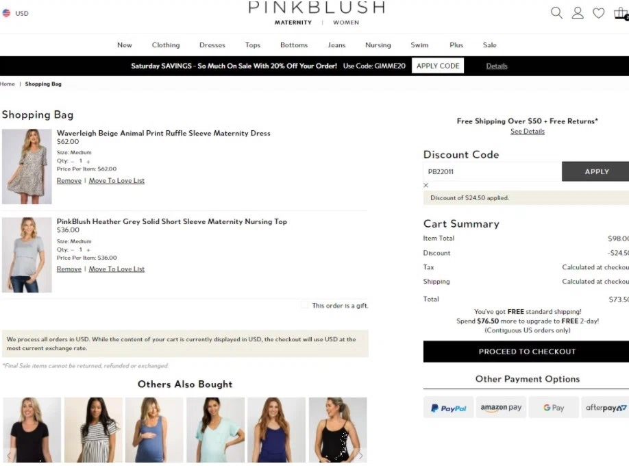 PinkBlush Maternity Discount Codes 50 Off in Jan 2021 SimplyCodes