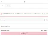 PINK by Victoria’s Secret coupon verification screenshot