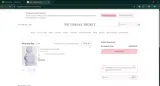 PINK by Victoria’s Secret coupon verification screenshot
