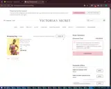 PINK by Victoria’s Secret coupon verification screenshot