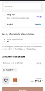 Pink Cove coupon verification screenshot