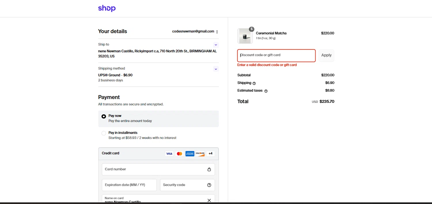 Pinkfoxxx promo code screenshot showing code WEMISSYOU15 applied at Pinkfoxxx checkout page. Uploaded by SimplyCodes community member larenacida on Sep 4, 2025