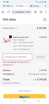 CHLOEBF5D coupon verification screenshot