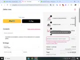 AMBERINPARISC coupon verification screenshot