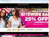 PinkPro Beauty Supply coupon verification screenshot
