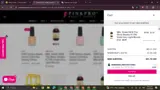 PinkPro Beauty Supply coupon verification screenshot