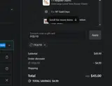 FIQU10 coupon verification screenshot