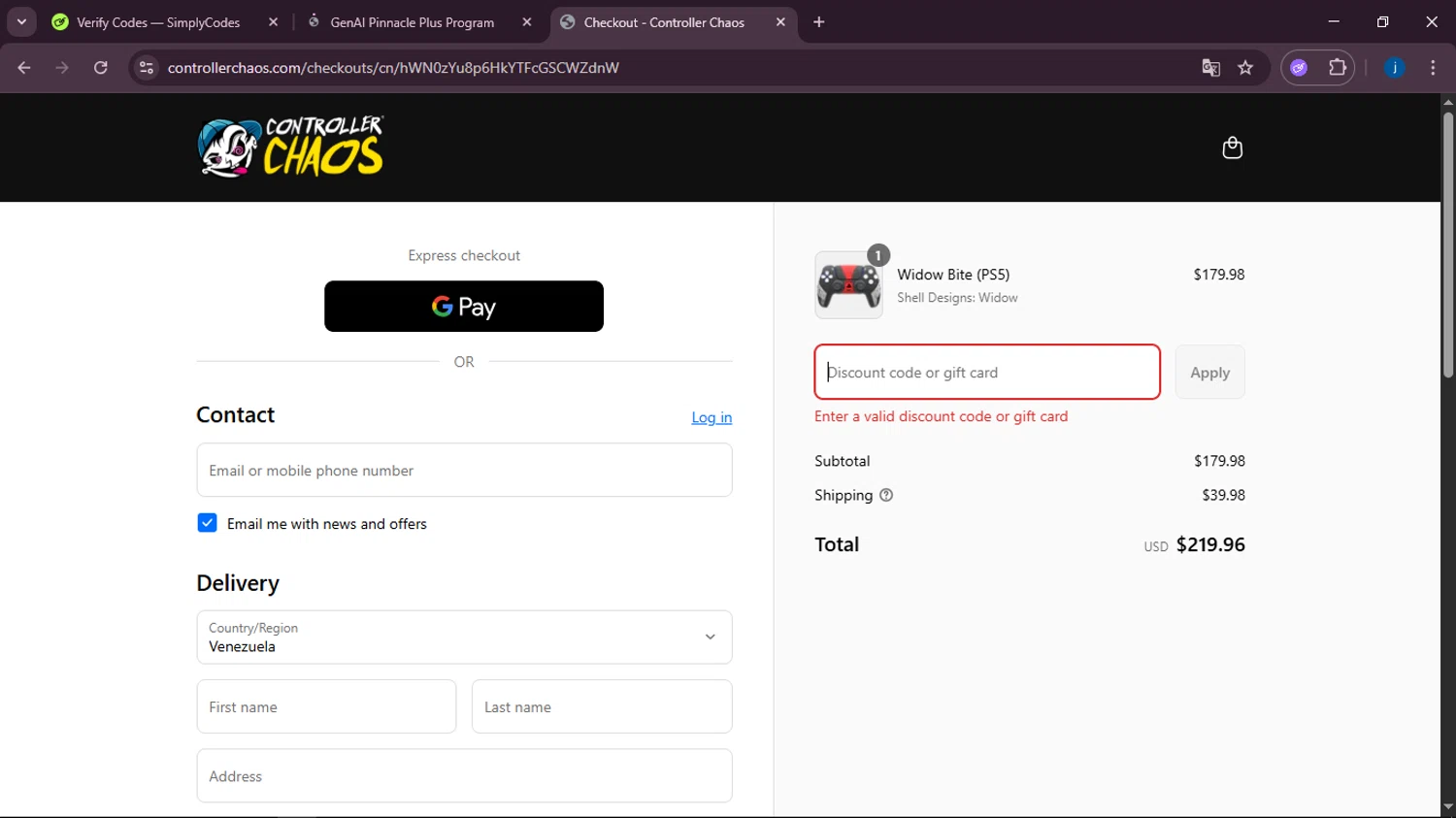 Pioneer DJ discount code screenshot showing code welcome10 applied at Pioneer DJ checkout page. Uploaded by SimplyCodes community member TokenElite6436 on Jul 24, 2025