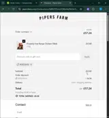 POOCH10 coupon verification screenshot