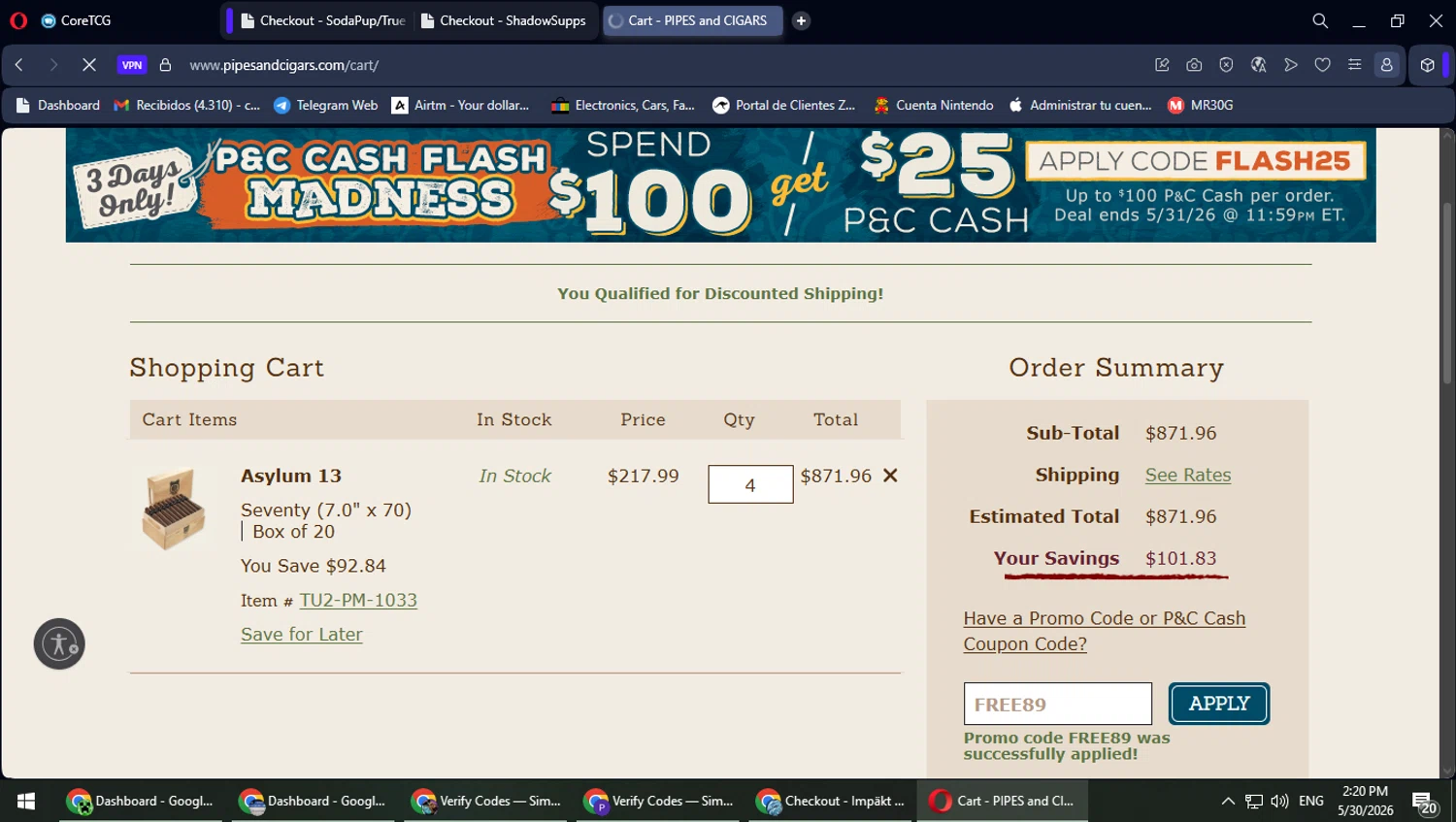 PipesAndCigars Promo Codes