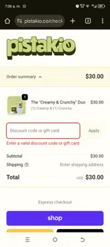 HOLIDAYSHIP coupon verification screenshot
