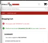 SPOOKY25 coupon verification screenshot