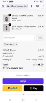 Jasyra15 coupon verification screenshot