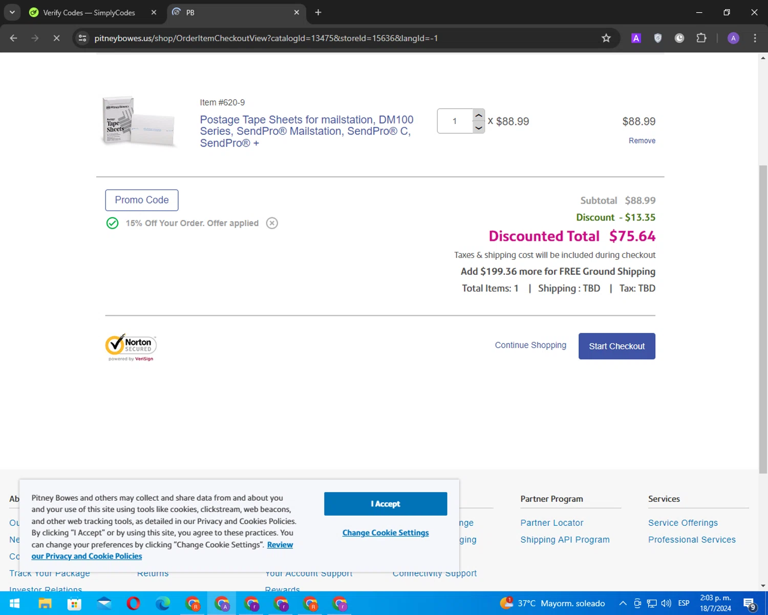 Pitney Bowes Promo Codes 15% Off August 2024