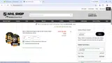 Pittsburgh Penguins Shop coupon verification screenshot