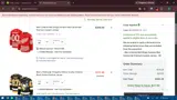 Pittsburgh Penguins Shop coupon verification screenshot