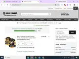 Pittsburgh Penguins Shop coupon verification screenshot