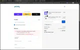 WELCOME10 coupon verification screenshot