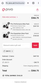 JMA10 coupon verification screenshot