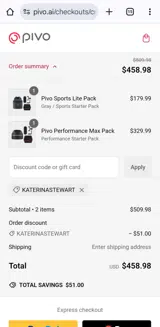 KATERINASTEWART coupon verification screenshot