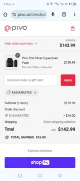 KASIASKATES coupon verification screenshot