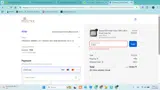 Cotton coupon verification screenshot