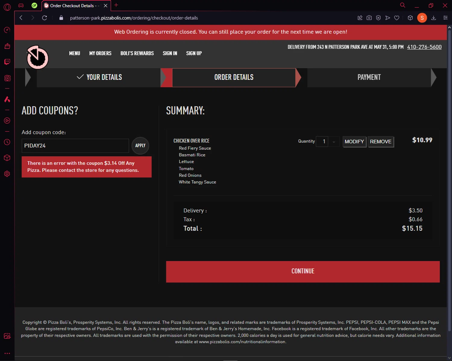 Pizza Boli's Promo Codes 3 Off June 2024