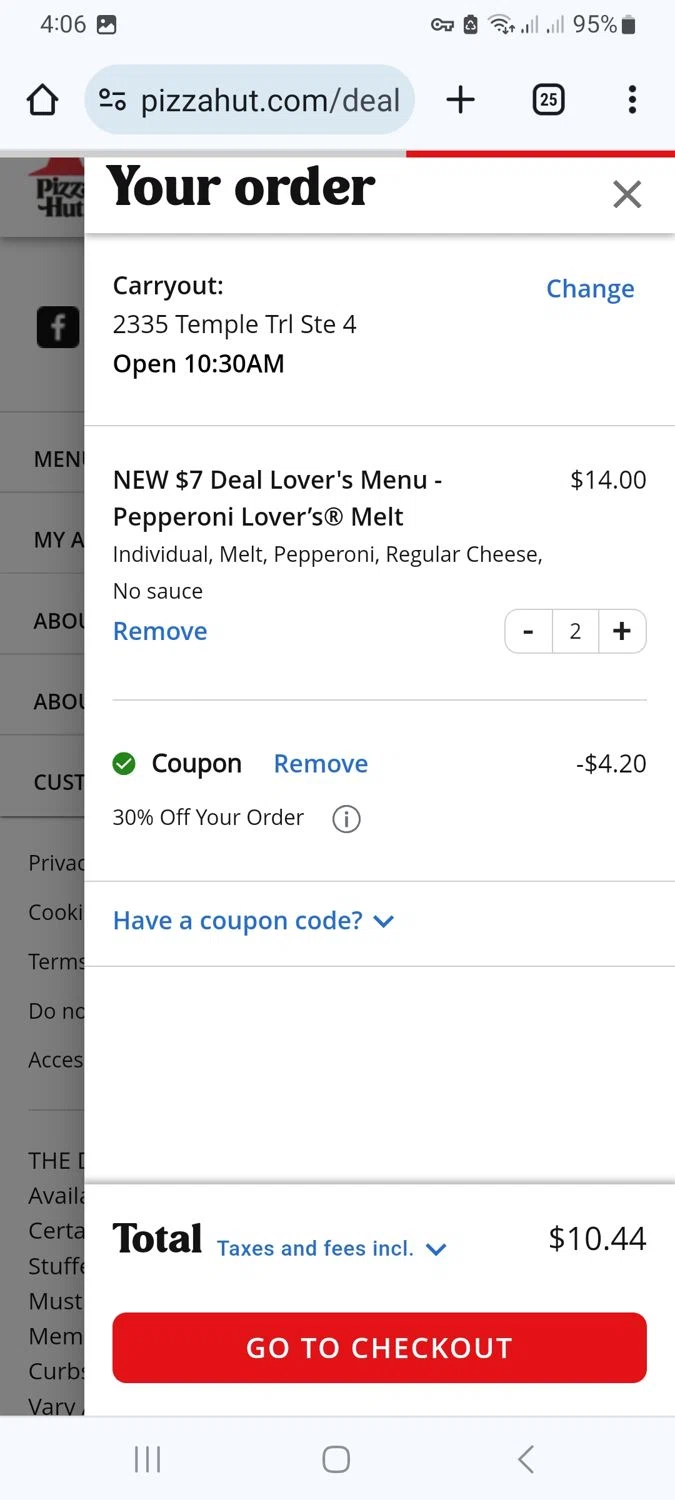 Pizza Hut Promo Codes 30 Off December 2023