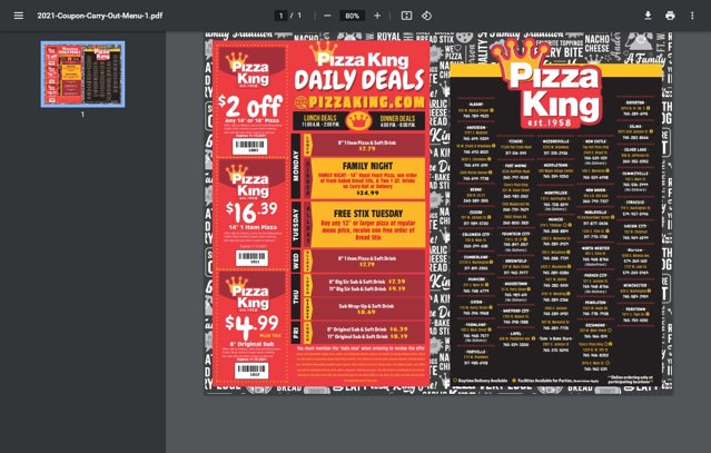 Pizza King Promo Codes - $10 Off (2 Verified) Jul 2025
