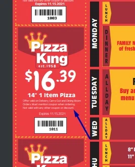 Pizza King Coupon Codes - $3 Off Coupons Jan 2025