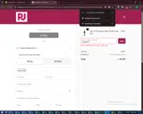 PJ Wine coupon verification screenshot