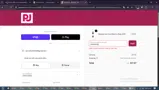 PJ Wine coupon verification screenshot