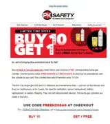 FREEH2SGAS coupon verification screenshot