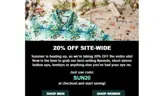 SUN20 coupon verification screenshot