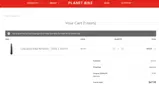 Planet Bike coupon verification screenshot