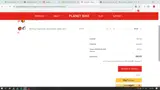Planet Bike coupon verification screenshot