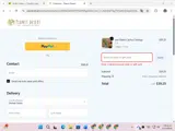 Black25 coupon verification screenshot