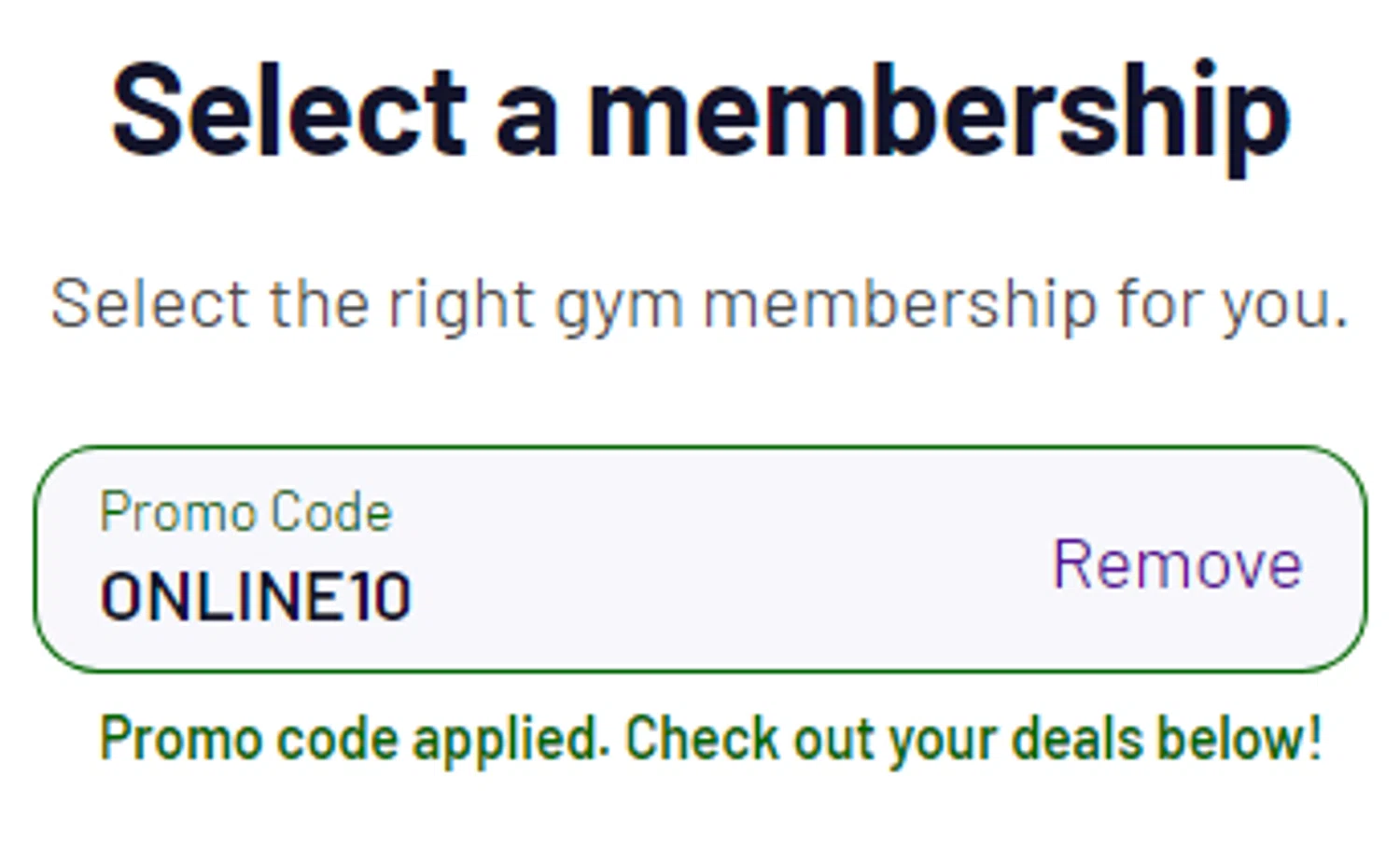 Planet Fitness promo code screenshot showing code ONLINE10 applied at Planet Fitness checkout page. Uploaded by SimplyCodes community member GloriousHero5962 on Jul 23, 2025