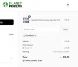 PLANET10 coupon verification screenshot