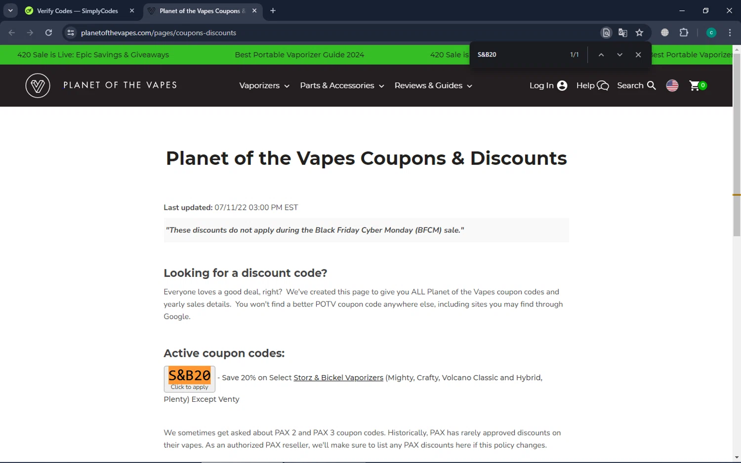 of the Vapes Discount Codes 20 Off October 2024
