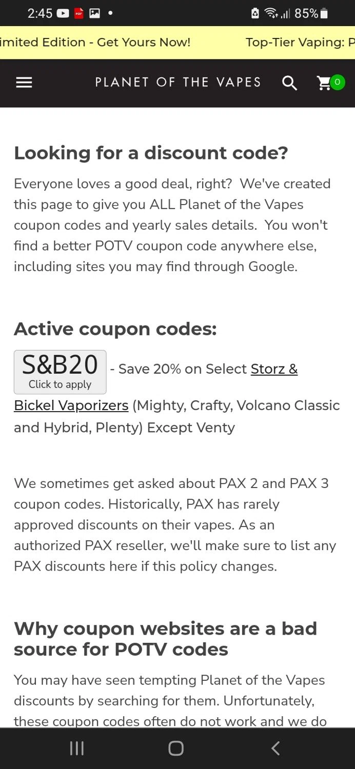 of the Vapes Discount Codes 20 Off October 2024