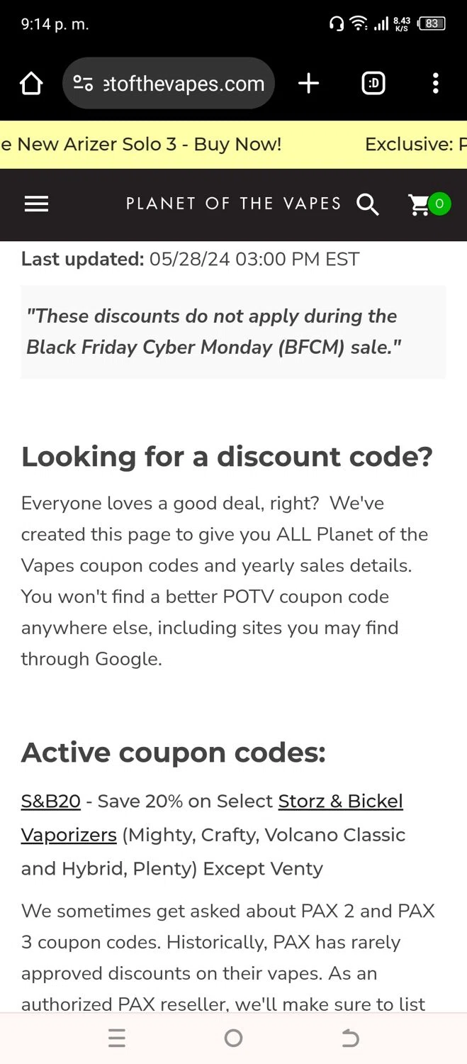 of the Vapes Discount Codes 20 Off September 2024