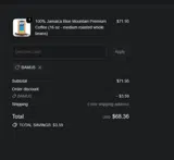BAMU5 coupon verification screenshot