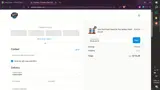 TRYBLUE10 coupon verification screenshot