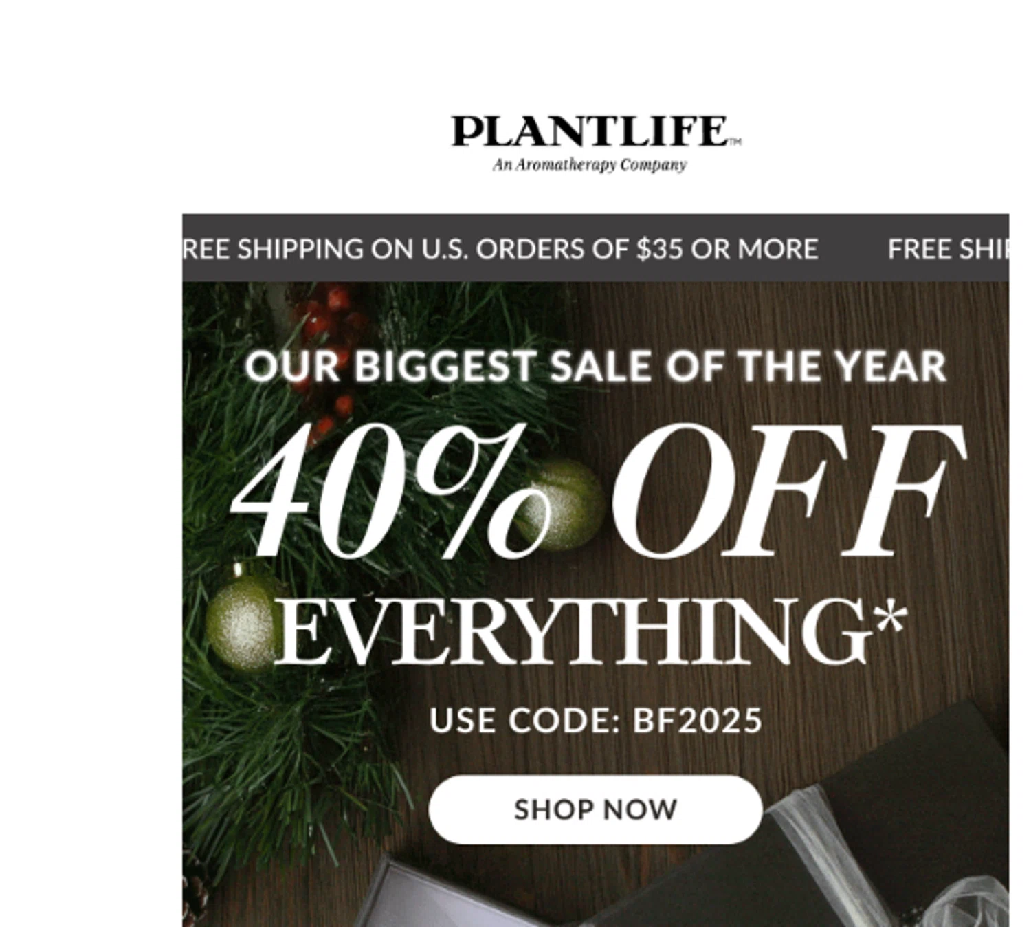 Plantlife discount code screenshot showing code BF2025 applied at Plantlife checkout page. Uploaded by SimplyCodes community member YISUZZ on Nov 13, 2025
