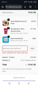 REAL30BUNDLE coupon verification screenshot