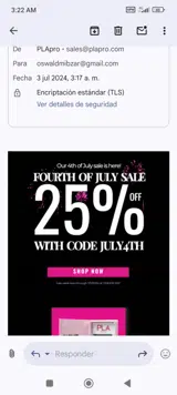 july4th coupon verification screenshot