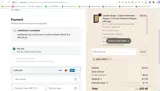 WELCOME10 coupon verification screenshot