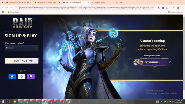 Plarium checkout page showing Plarium promo code box | Screenshot taken by SimplyCodes community member on Dec 9, 2024