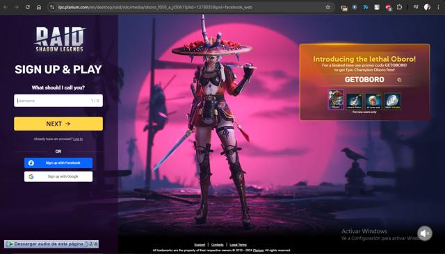Plarium checkout page showing Plarium promo code box | Screenshot taken by SimplyCodes community member on Oct 14, 2024